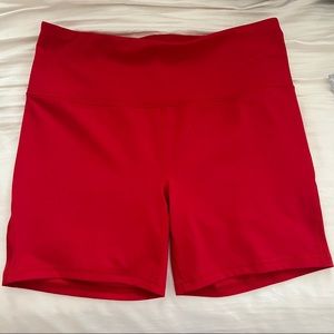 Red DSG Biker Shorts Size M